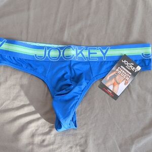 Jockey Sport® Stability Pouch Microfiber Thong - Size L (36"-38")